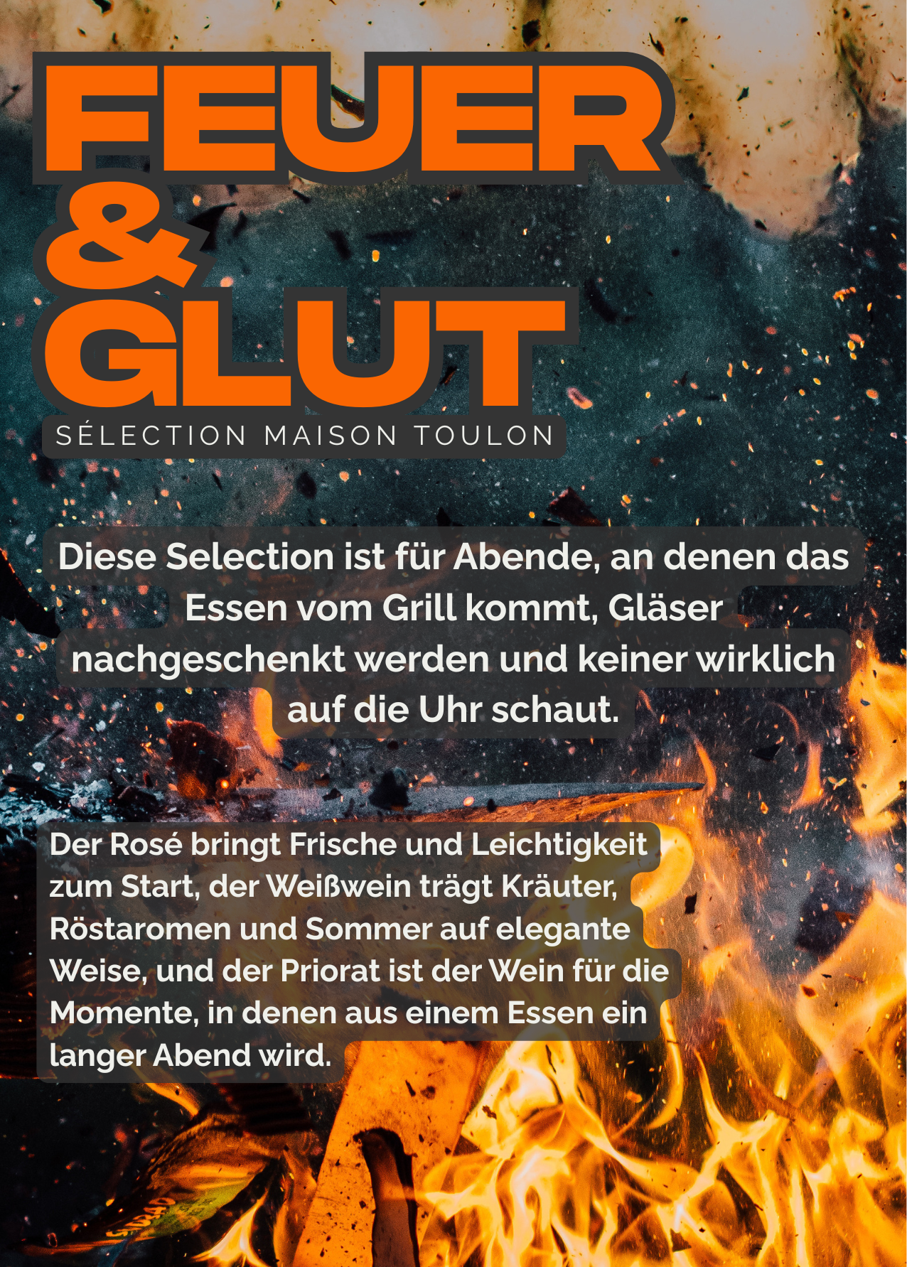 Sélection Maison Toulon - Ausgabe Nr. 1: "Feuer und Glut"